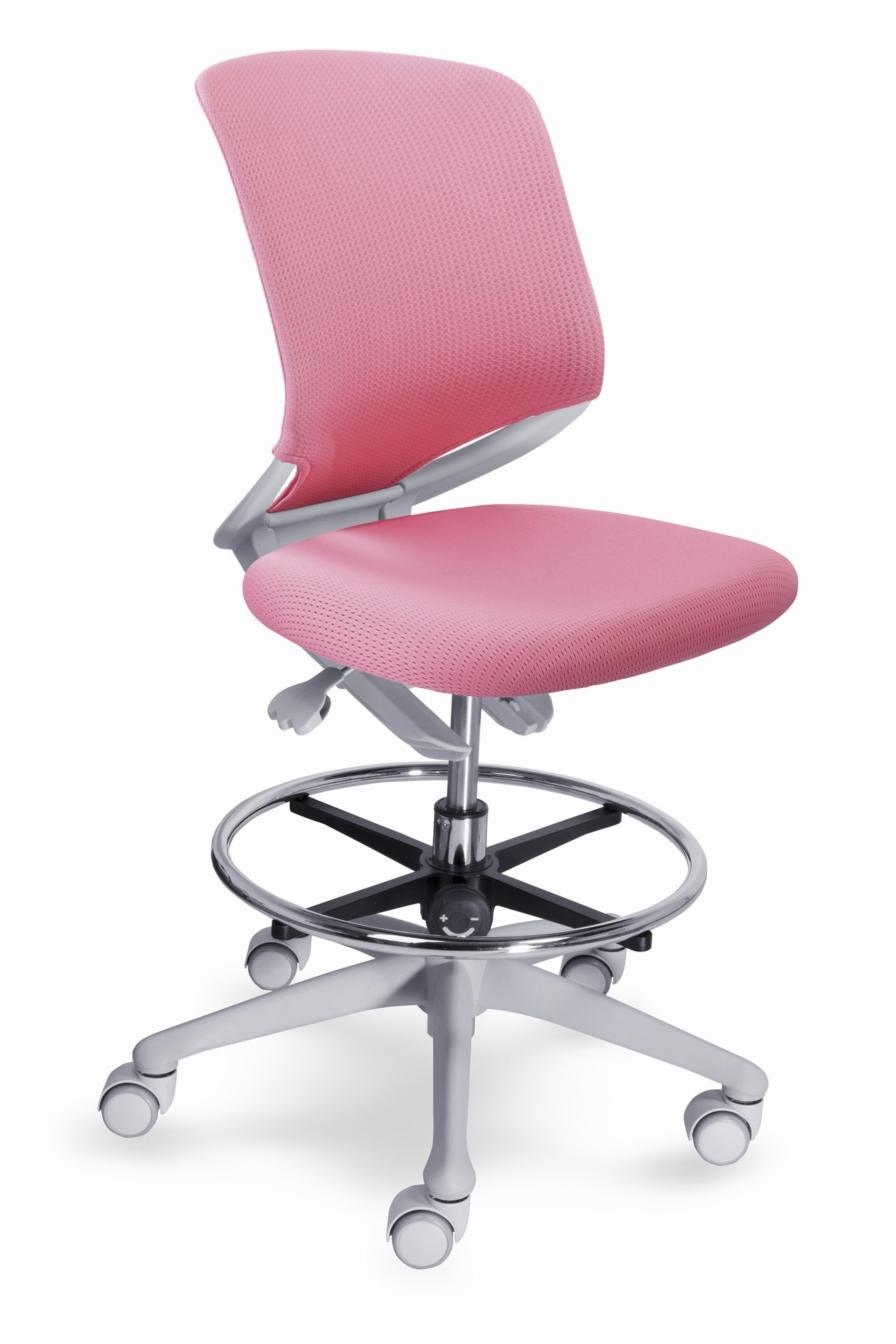 Vyšší píst pro židli Smarty - výška sezení 42 - 54 cm s kruhovou oporou - Výměna za standardní komponent