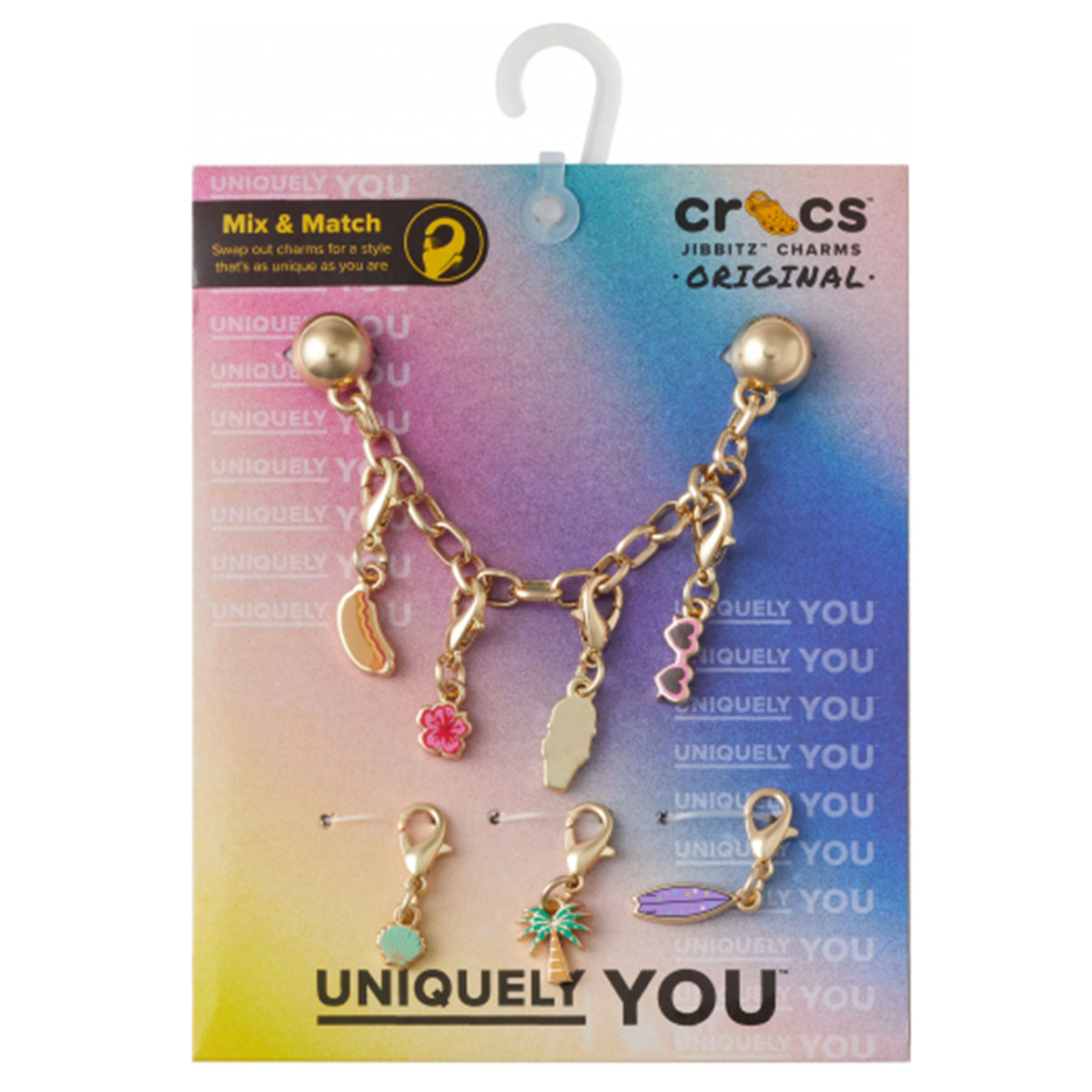 Crocs  Tropical Removable Charm Chain  ruznobarevne