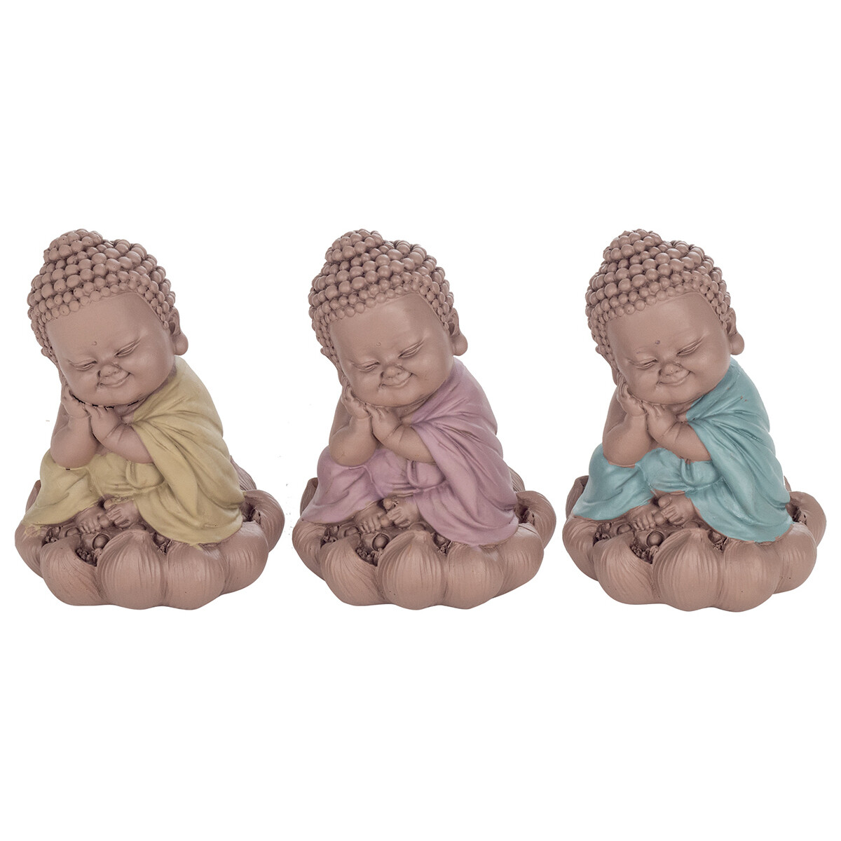 Signes Grimalt  Buddha Postava Meditace 3 Uni.  Hnědá