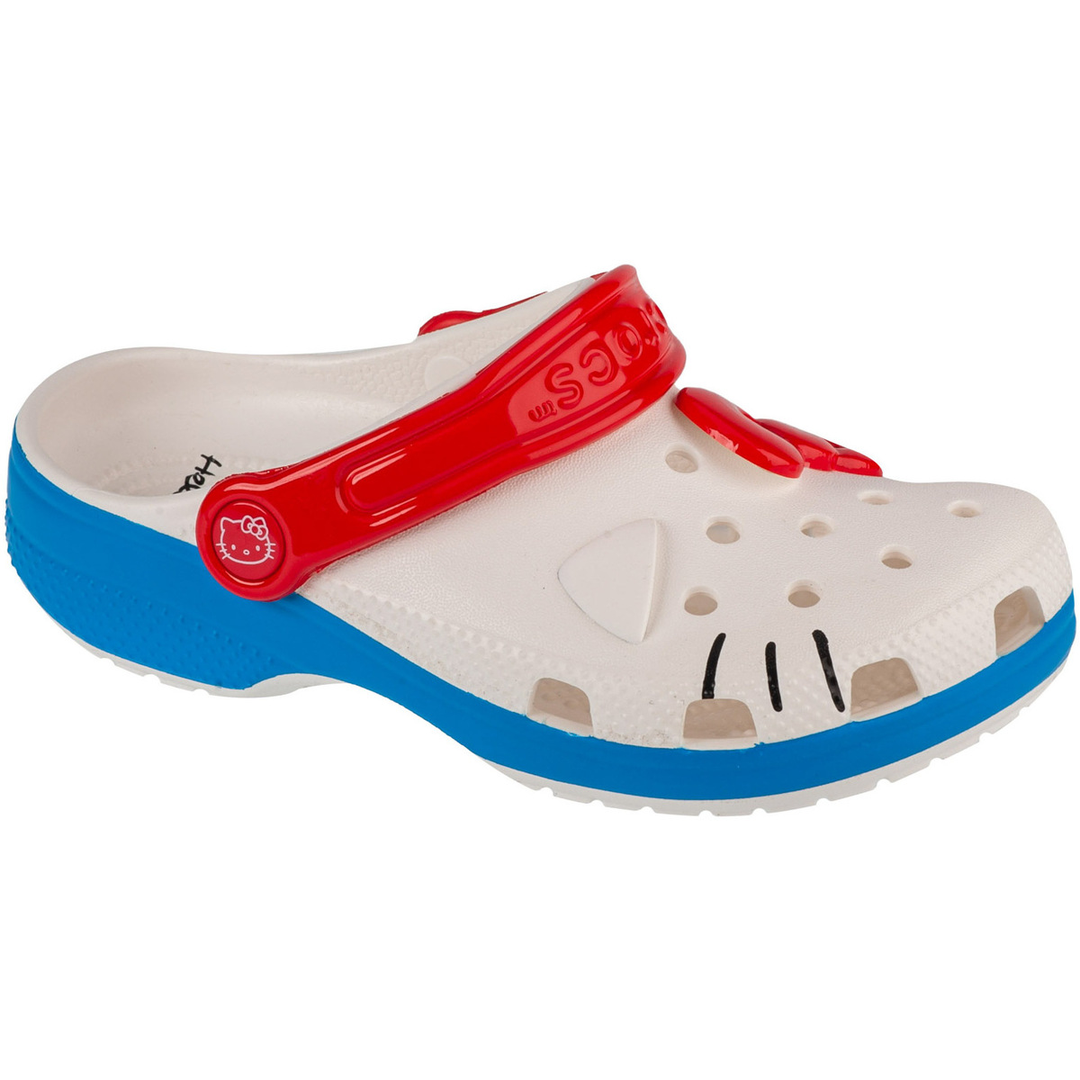 Crocs  Classic Hello Kitty Iam Kids Clog  Bílá