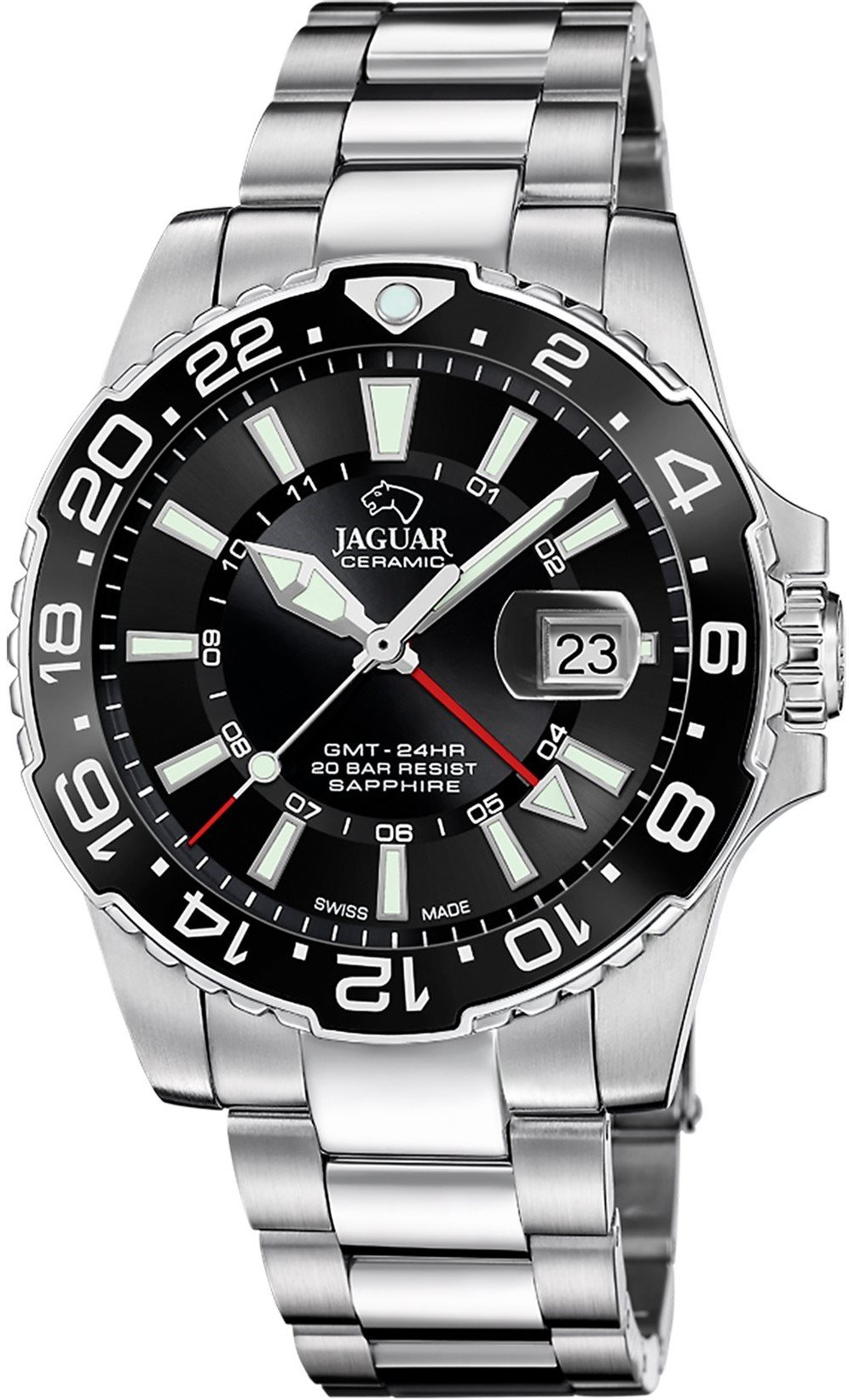 Jaguar Ceramic GMT J1011/6