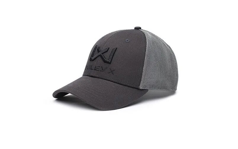 Kšiltovka Trucker Cap Logo WX WileyX® – černá, Dark Grey (Barva: Dark Grey, Varianta: černá)