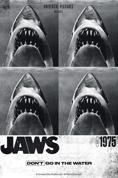 GB EYE Plakát, Obraz - Jaws - 1975, (61 x 91.5 cm)