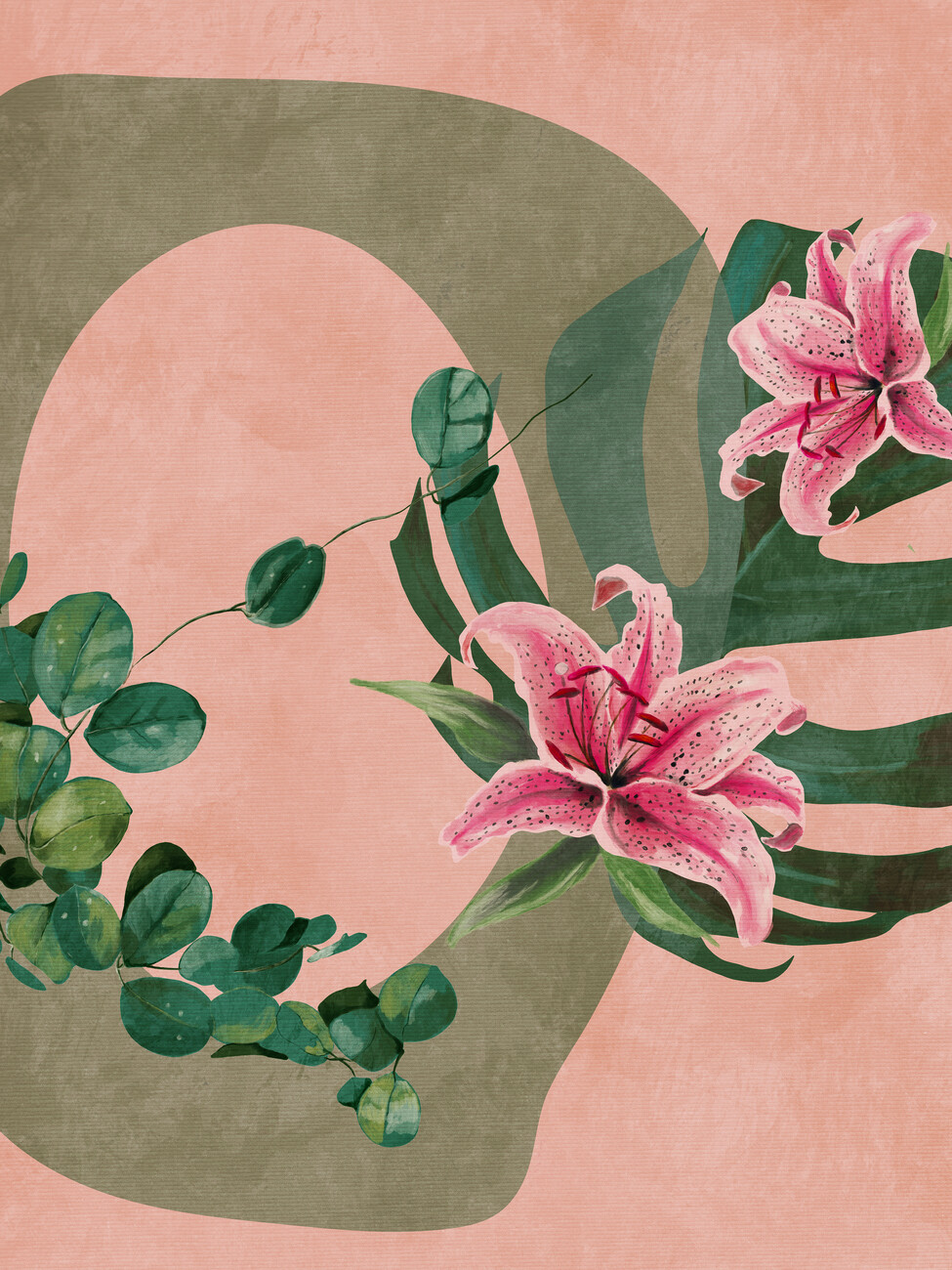 Ana Rut Bre Ilustrace Leaves More, Ana Rut Bre, (30 x 40 cm)