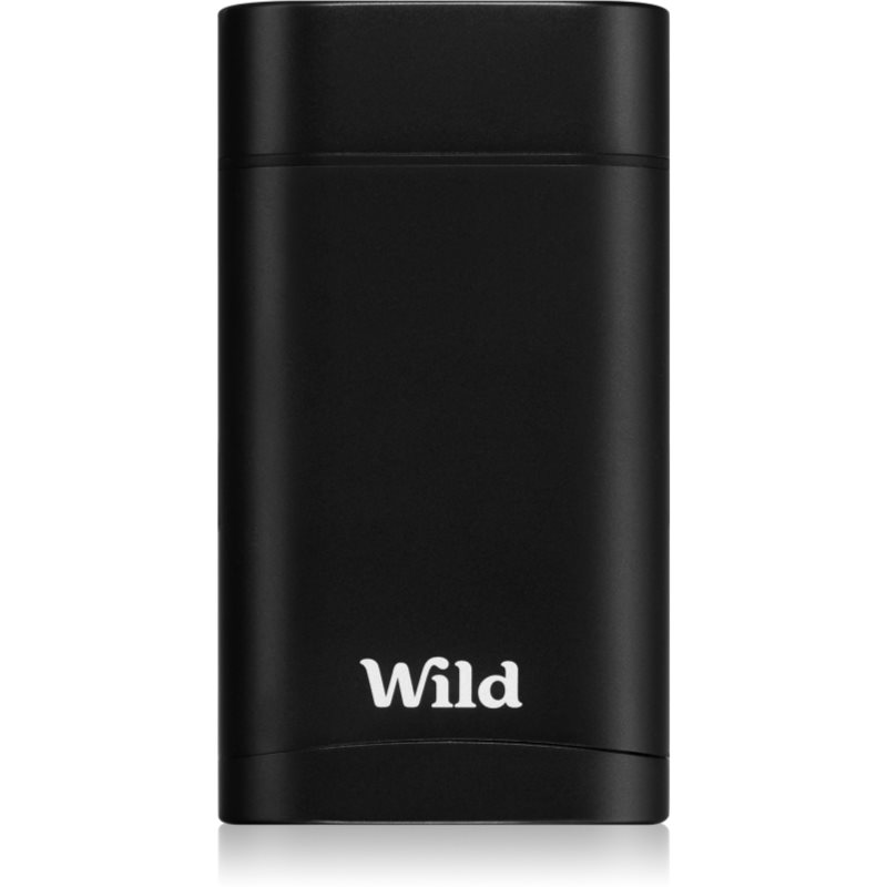 Wild Fresh Cotton & Sea Salt Men's Black Case tuhý deodorant s pouzdrem 40 g