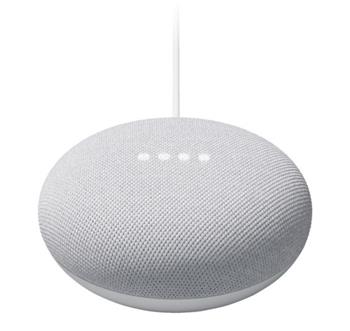Google Nest Mini 2 generace, Chalk US zdroj + redukce