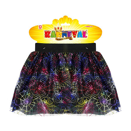 Rappa Sukně tutu čarodějnická s pavučinami