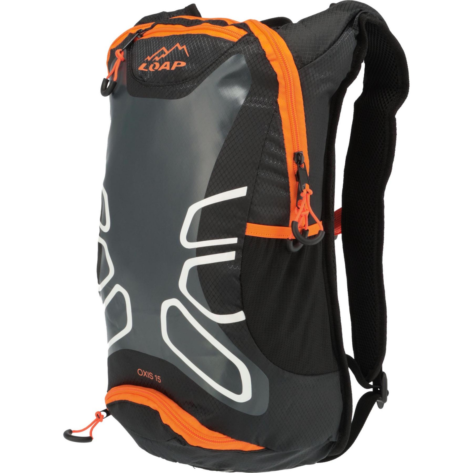 Cyklistický batoh Loap Oxis 15 Barva: černá/oranžová