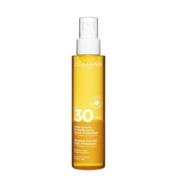 Clarins SUN BODY OIL SPF30 opalovací krém  150 ml