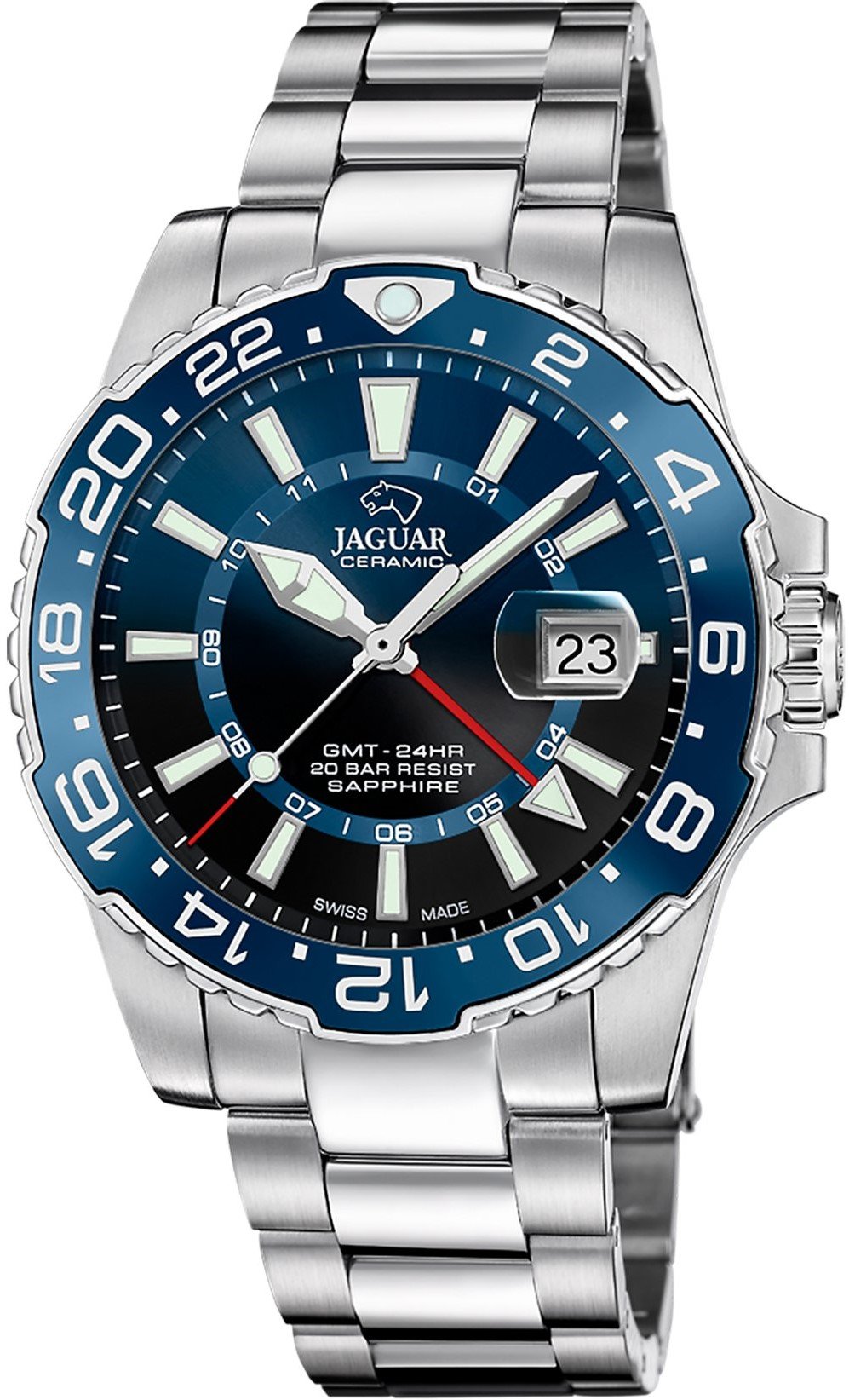 Jaguar Ceramic GMT J1011/2