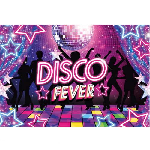 Dekorace na zeď Disco Fever - 2,2 m x 1,5 m