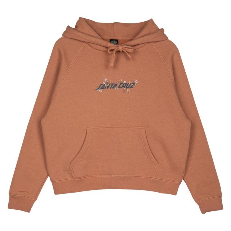 mikina SANTA CRUZ - Sage Strip Front Hood Clay (CLAY)