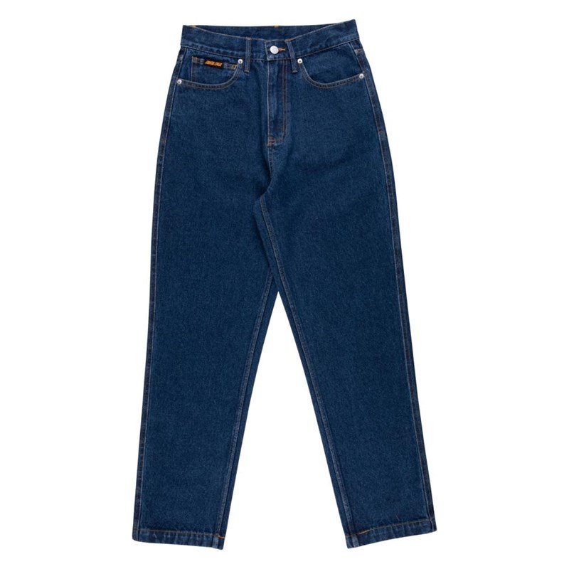 kalhoty SANTA CRUZ - Classic Dad Jeans Womens Pant Classic Blue (CLASSIC BLUE) velikost: 10