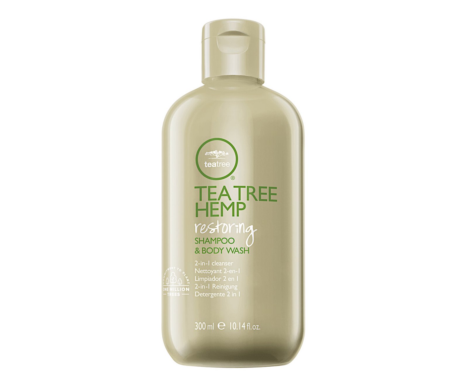 Paul Mitchell Obnovující konopný šampon a sprchový gel 2 v 1 Tea Tree Hemp (Restoring Shampoo & Body Wash) 1000 ml