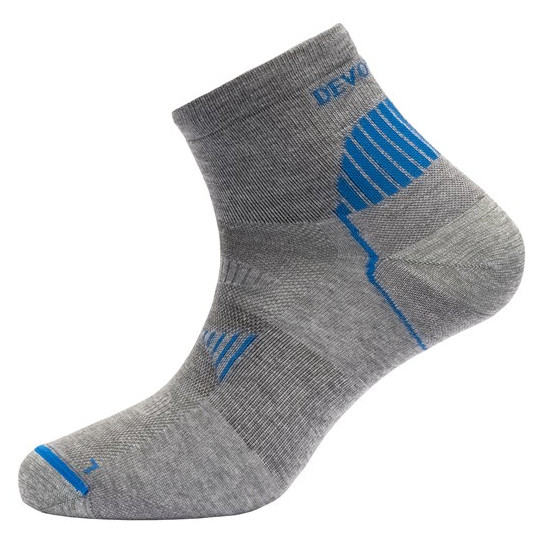 Ponožky Devold Energy Ankle sock Velikost ponožek: 44-47 / Barva: šedá