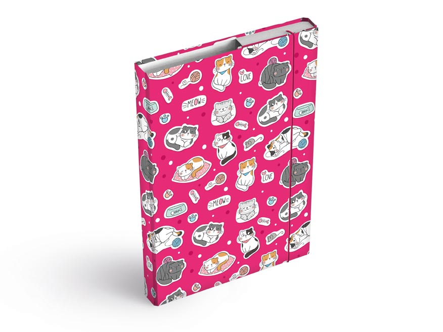 MFP 8021066 Desky na sešity box A4 Cats