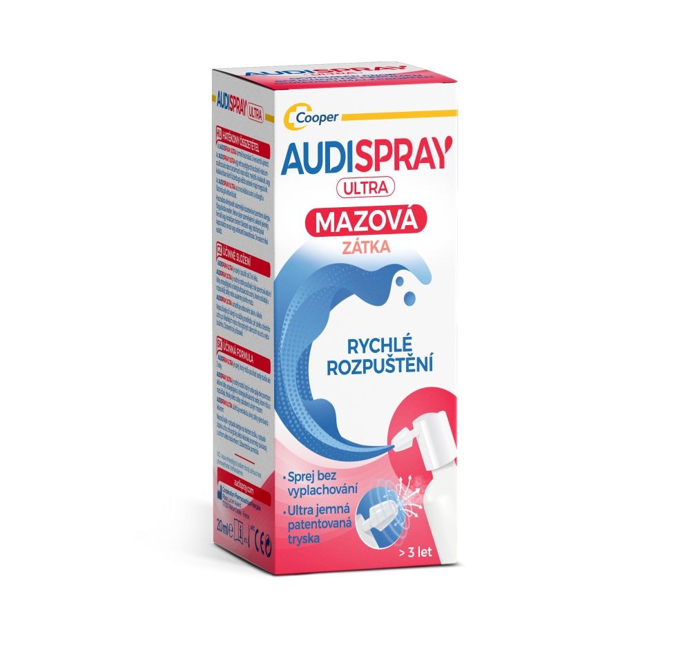 AUDISPRAY Ultra ušní sprej 20 ml