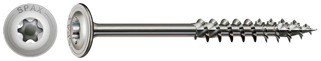 SPAX 0257000801605 šroub do dřeva 8 mm 160 mm T-STAR plus nerezová ocel A2 50 ks