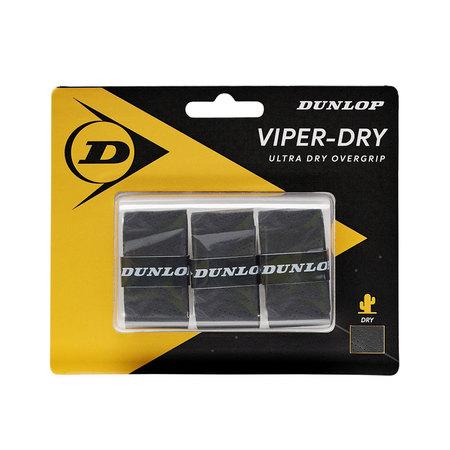 DUNLOP VIPERDRY Overgrip 3ks / černá