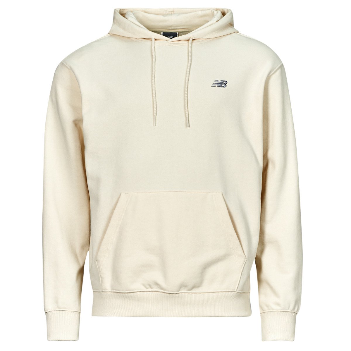 New Balance  BRUSHED SMALL LOGO HOODIE  Béžová