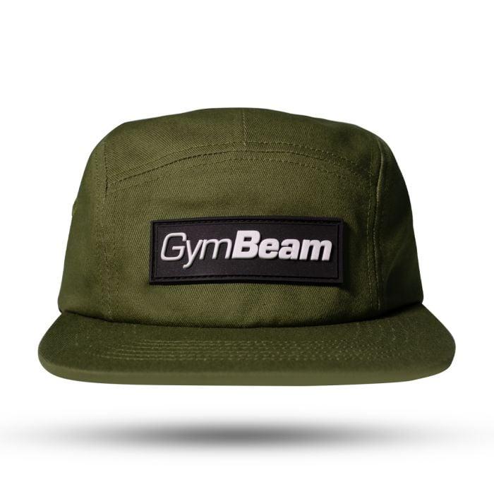 GymBeam Kšiltovka 5Panel cap Military Green