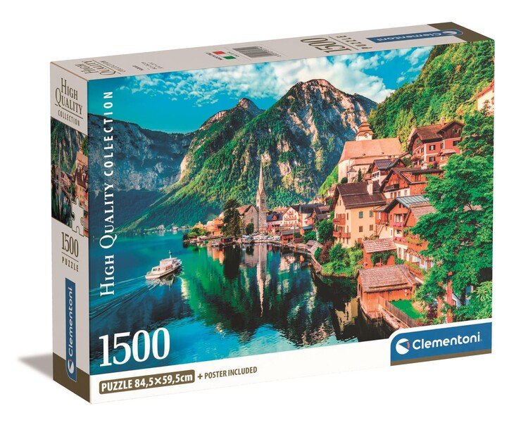 CLEMENTONI Puzzle Compact Box - Hallstatt