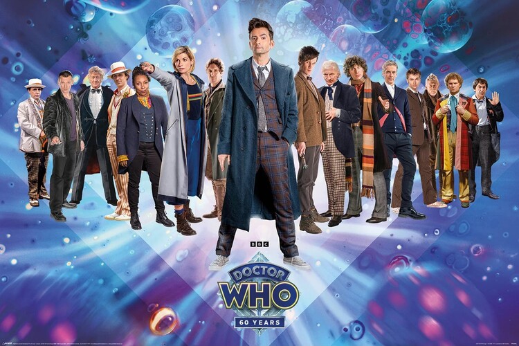 PYRAMID Plakát, Obraz - Doctor Who - 60th Anniversary, (91.5 x 61 cm)