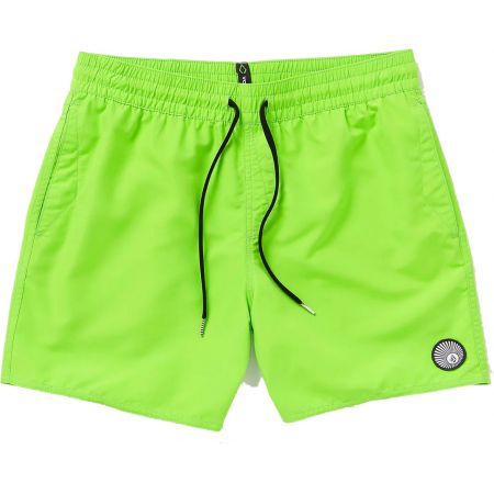 Plavky Volcom Lido Solid Trunk 16 - Zelená - L