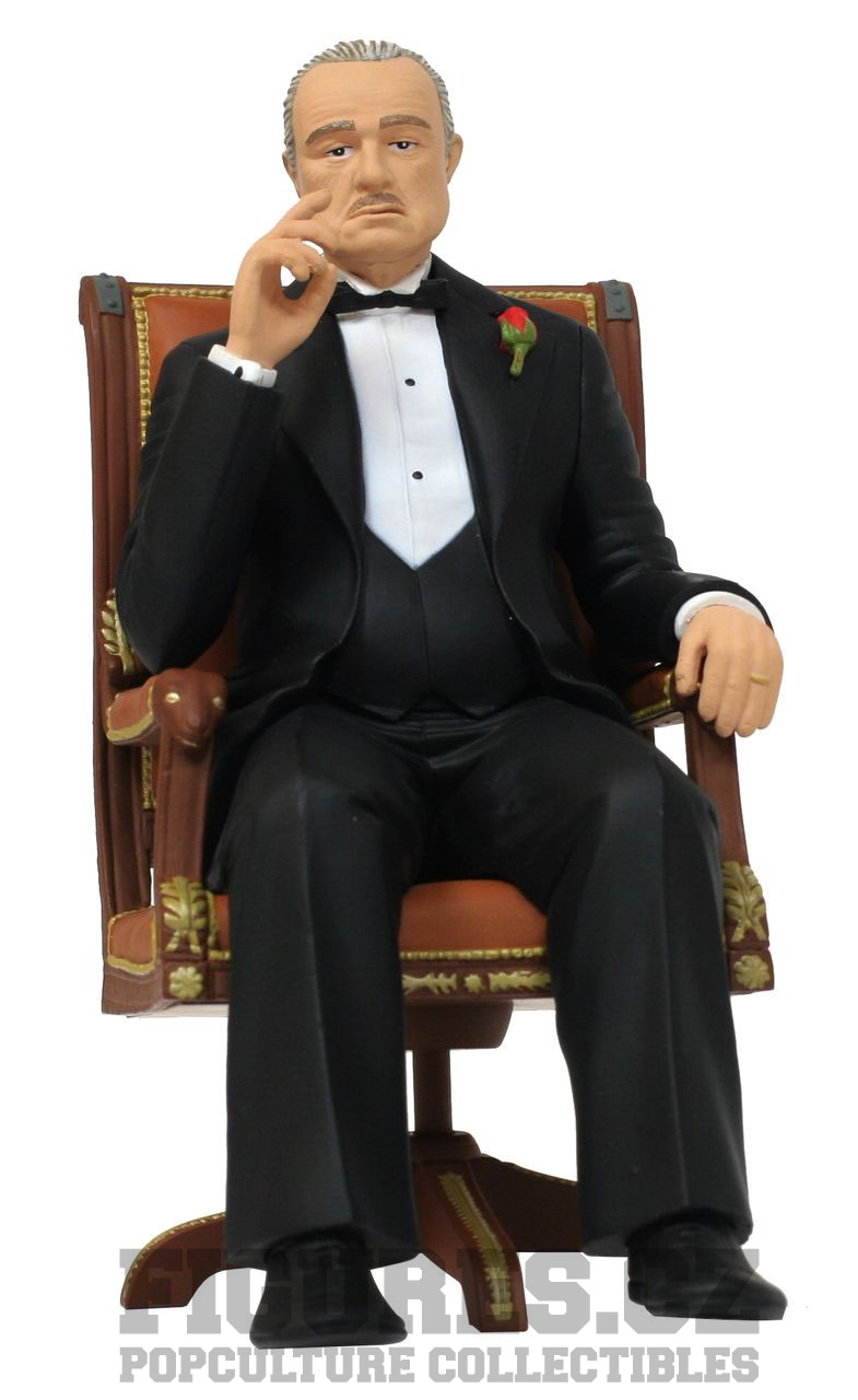 SD Toys | The Godfather - Movie Icons PVC Statue - Don Vito Corleone 15 cm