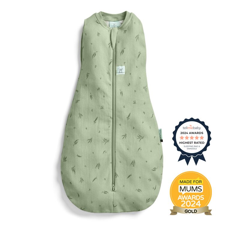 ERGOPOUCH Zavinovačka a pytel na spaní 2v1 Cocoon Willow 0-3 m, 3-6 kg, 0,2 tog