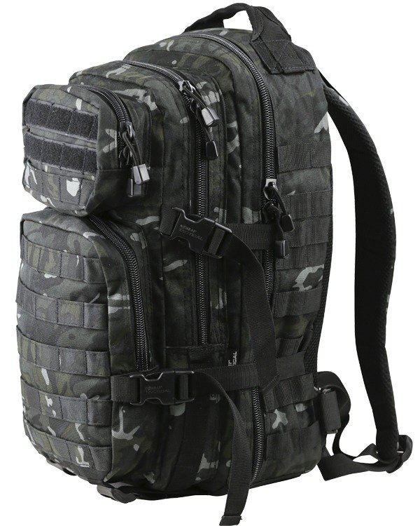 Batoh Assault molle multicamo černý 28l BTP Black Kombat