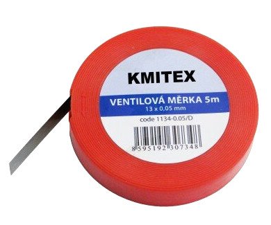 Měrka ventilová v dóze Kmitex - 0,05mm