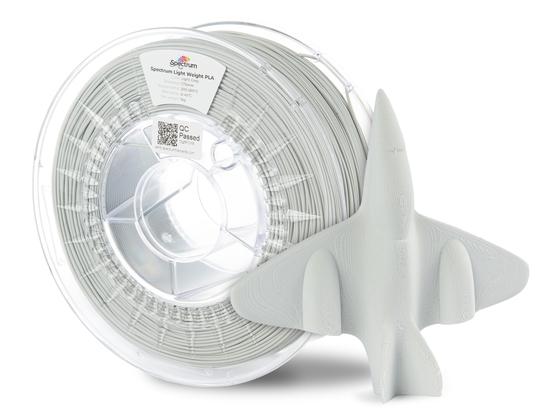 Tisková struna (filament) Spectrum Light Weight PLA 1.75mm LIGHT GREY 1kg, 81002