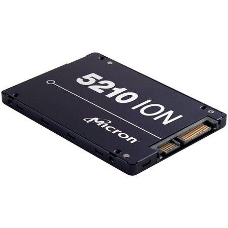 Micron 5210 ION 3840GB SATA 2.5'' (7mm) SED/TCG/eSSC Enterprise SSD Tray, MTFDDAK3T8QDE-2AV16ABYYT