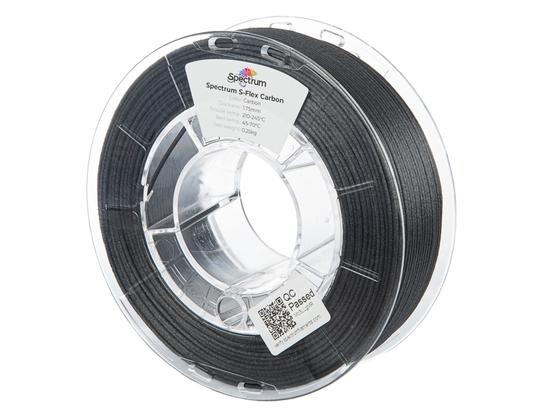 Tisková struna (filament) Spectrum S-Flex Carbon 1.75mm BK 0.25kg, 81009
