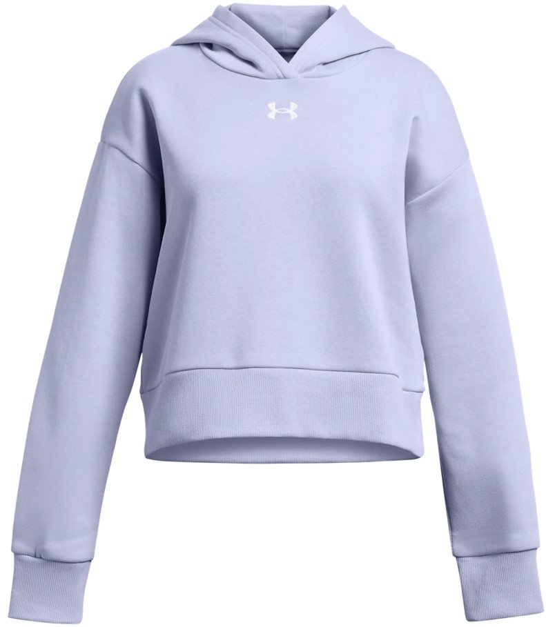 Mikina s kapucí Under Armour UA Rival Fleece Crop Hoodie-PPL