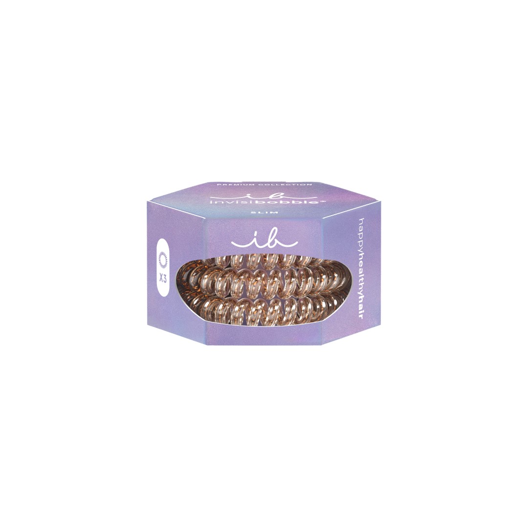 INVISIBOBBLE - Slim Premium Bronze Me Pretty - Gumičky