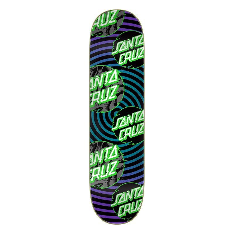 deska SANTA CRUZ - Vivid Multi Dot 7 Ply Birch (149902) velikost: 8.0in x 31.6in