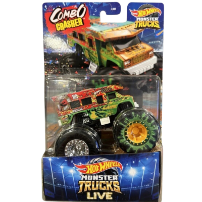 Hot Wheels Metal Monster Combo Crasher