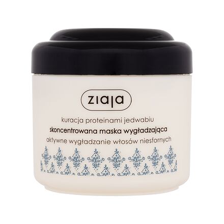 Ziaja Silk Proteins Concentrated Smoothing Hair Mask vyhlazovací maska na vlasy s hedvábnými proteiny 200 ml pro ženy