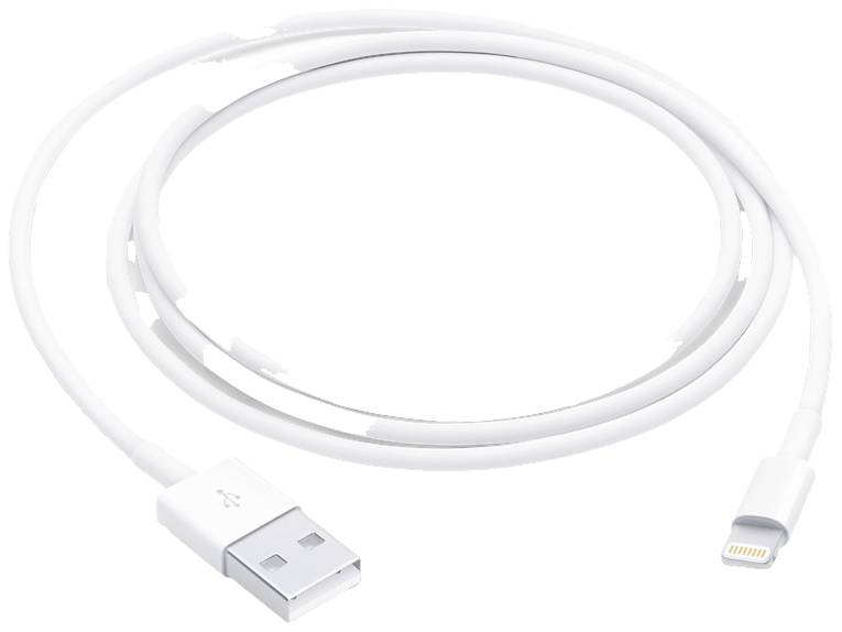 Apple Apple iPad/iPhone/iPod kabel [1x Lightning - 1x USB A] 1.00 m bílá