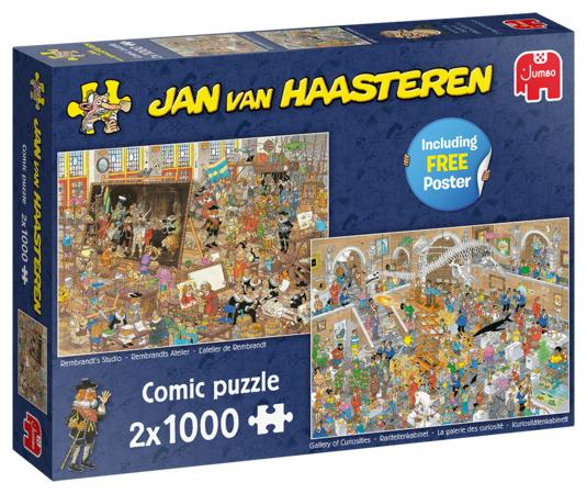 JUMBO Puzzle JvH Výlet do muzea 2x1000 dílků