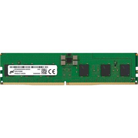 Micron - DDR5 - modul - 16 GB - DIMM 288-pin - 4800 MHz / PC5-38400 - CL40 - 1.1 V - registrovaná - ECC, MTC10F1084S1RC48BR
