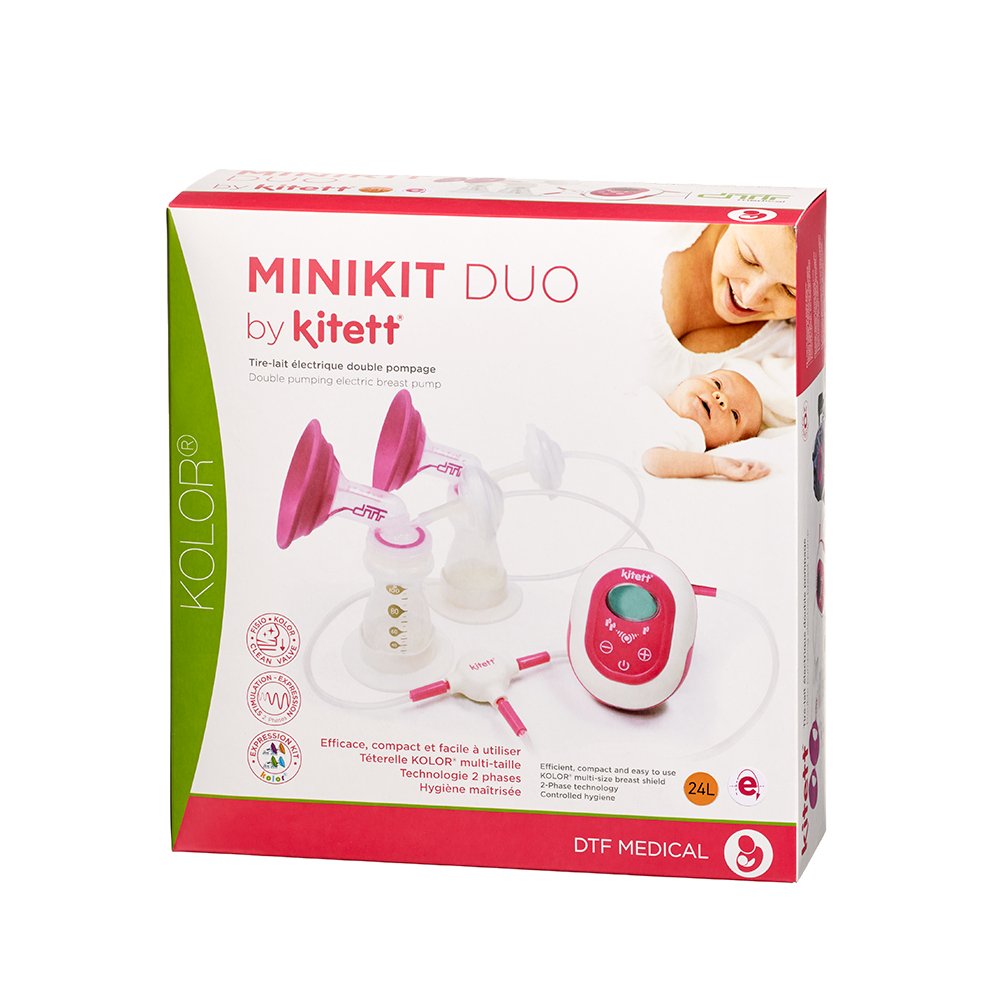 Elektrická odsávačka mateřského mléka KITETT MINIKIT DUO vel. 30 mm L