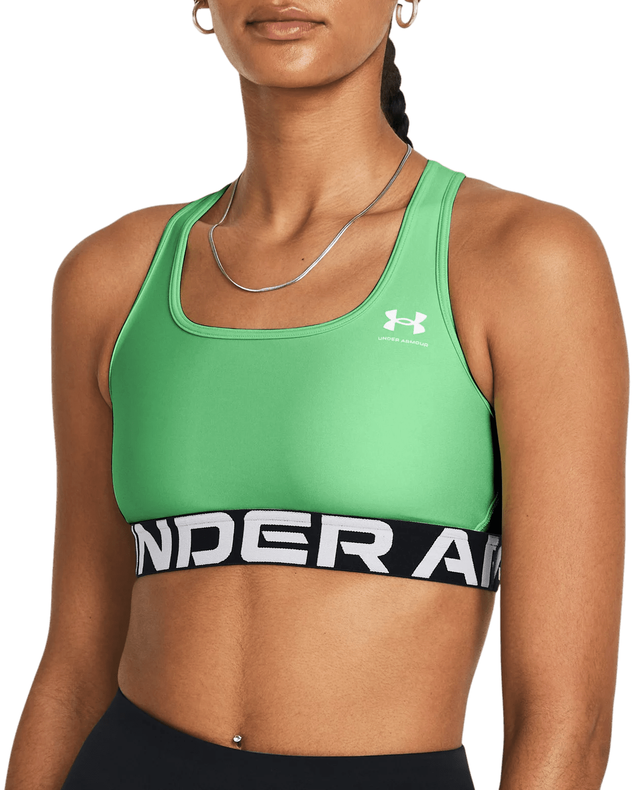 Podprsenka Under Armour HeatGear® Armour Mid Branded Bra