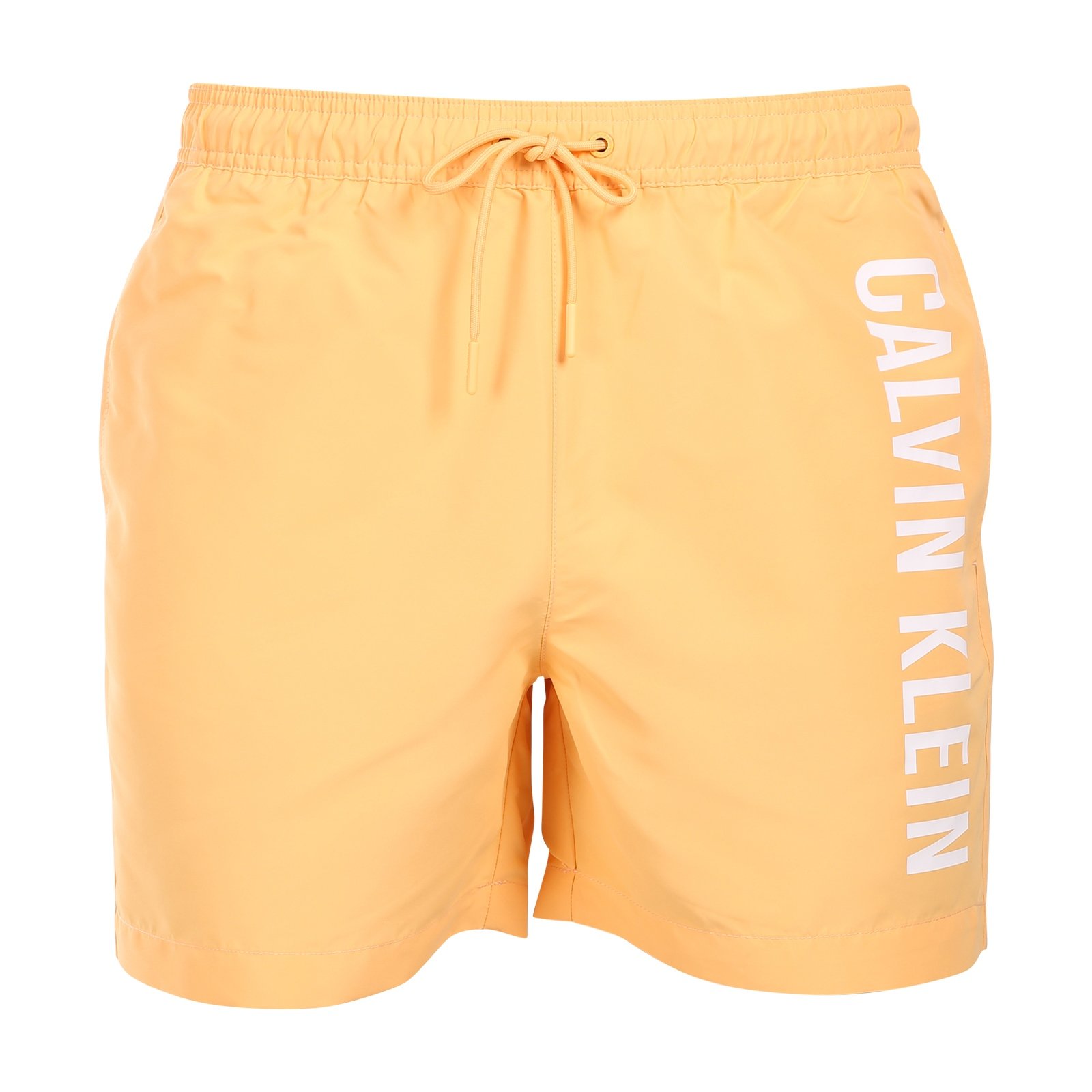 Pánské plavky Calvin Klein oranžové (KM0KM01004-SAN) M