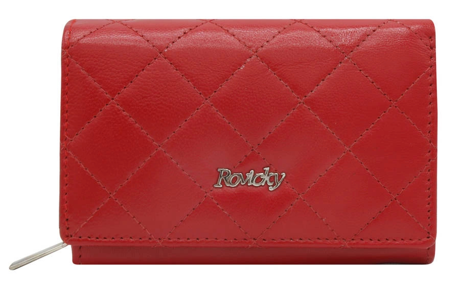 Rovicky Dámská kožená peněženka Peshiphelia červená One size