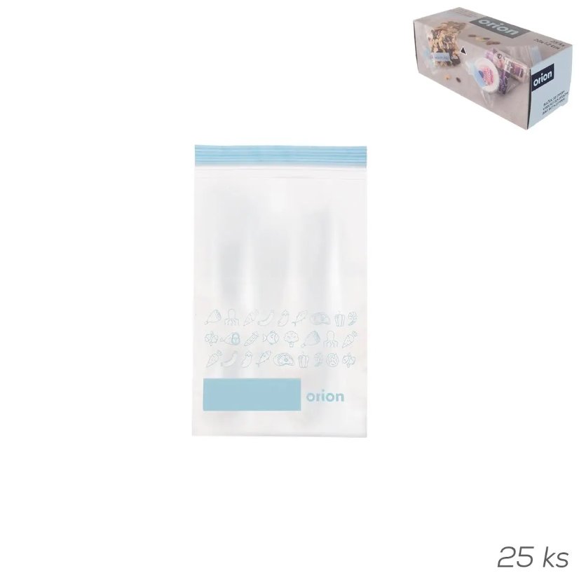ORION Sáček ZIP 25ks 20x12ks