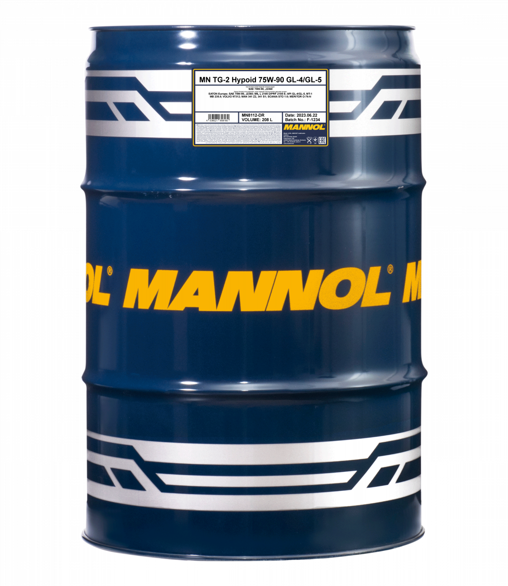 MANNOL TG-2 HYPOID 75W90 (208L) MN8112-DR