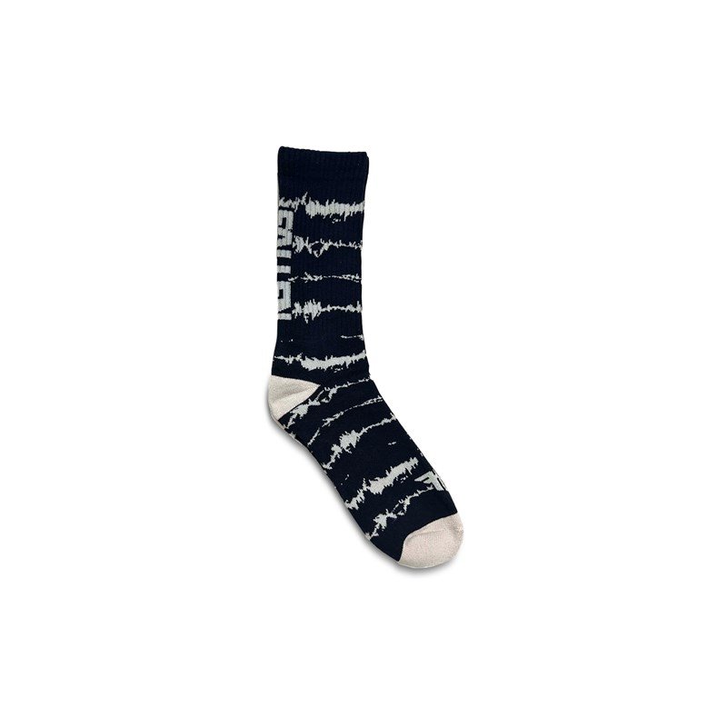 ponožky FALLEN - Bar Logo Sock Black Tie Dye (BLACK-TIE DYE)